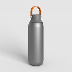 Edelstahl Trinkflasche - SENSIA Daytona-Grau