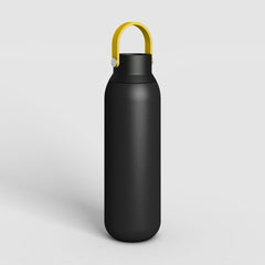 Edelstahl Trinkflasche - SENSIA Vulkan-Schwarz