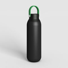 Edelstahl Trinkflasche - SENSIA Vulkan-Schwarz