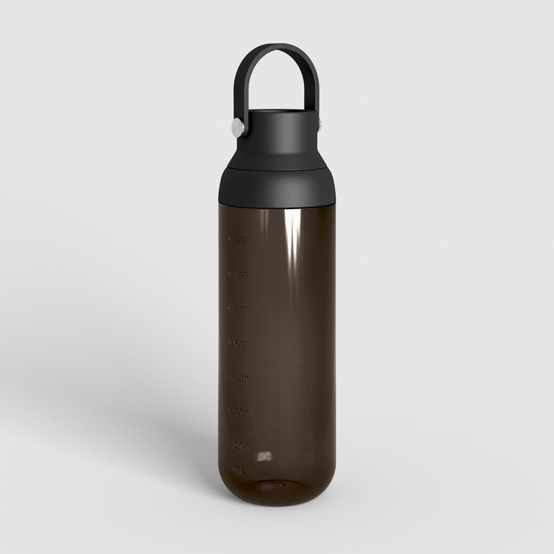 SENSIA AIR Sportflasche Vulkan-Schwarz