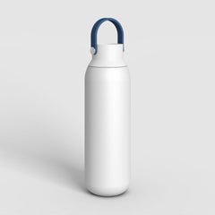 Edelstahl Trinkflasche  - SENSIA Cortina-Weiß