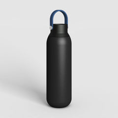 Edelstahl Trinkflasche  - SENSIA Vulkan-Schwarz