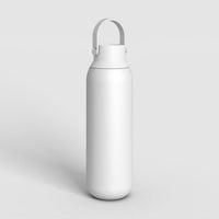 Edelstahl Trinkflasche  - SENSIA Cortina-Weiß