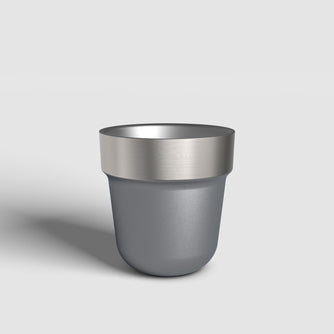 TAZZA 300ml Edelstahl-Trinkbecher Daytona-Grau