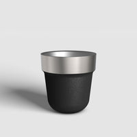 Edelstahl Trinkbecher - TAZZA 300 Vulkan-Schwarz