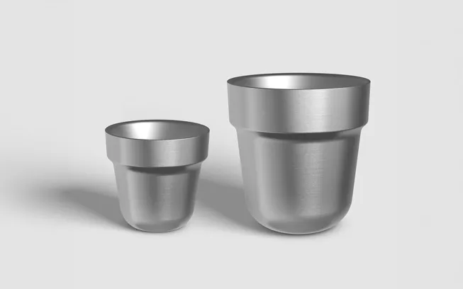 Edelstahlbecher_gross_und_klein_Tazza_perfektes_Werbemittel Edelstahlbecher Tazza in groß und klein als perfektes Werbemittel