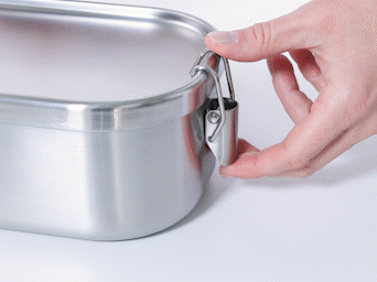 PURO Lunchbox mit praktischem Verschluss