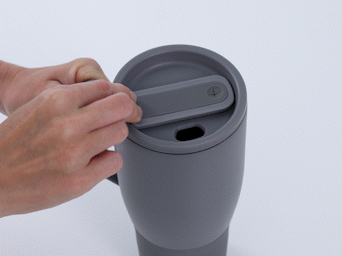 Thermobecher ZELA mit hochwertigem Verschluss
