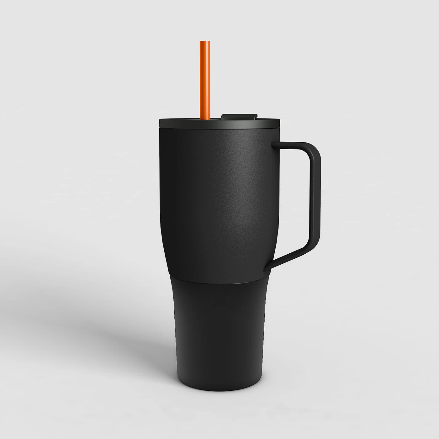 hochwertiger-nachhaltiger-edelstahl-thermobecher-zela-mitarbeitergeschenk-schwarz-orange Hochwertiger und nachhaltiger Edelstahl-Thermobecher ZELA als Mitarbeitergeschenk – Farbe Schwarz-Orange